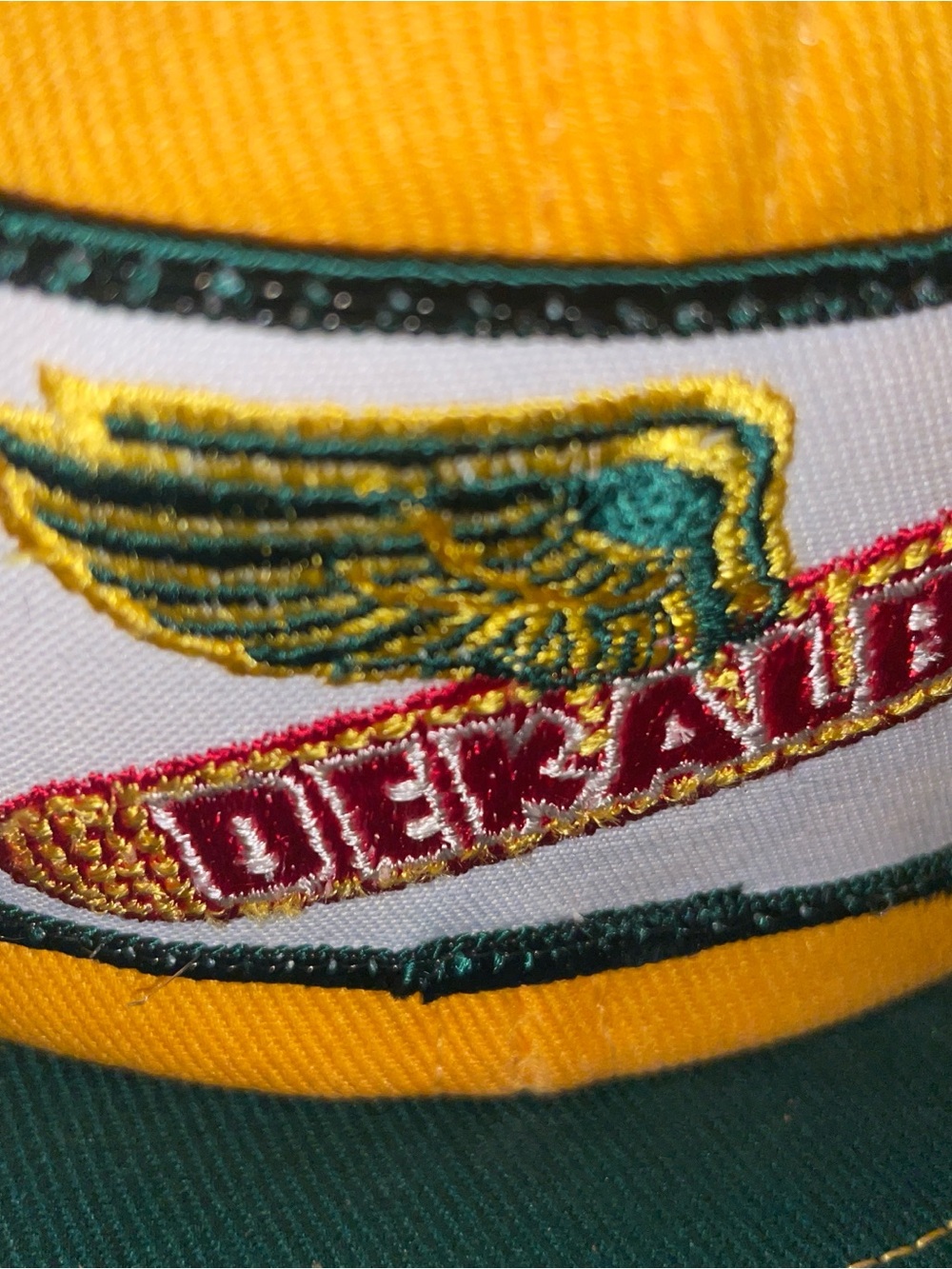 Vintage DeKalb Seed Corn K Brand USA Mesh Trucker Hat Snapback - Picture 11 of 16